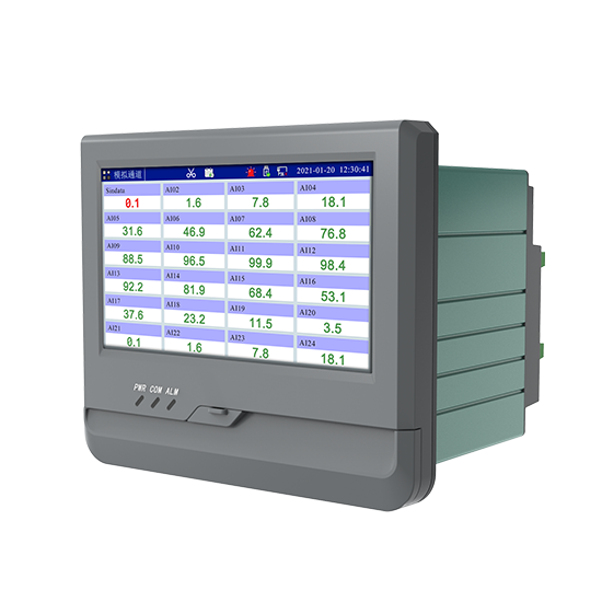MIK-R8000A  0.5秒級(jí) 觸摸屏款 24通道無(wú)紙記錄儀