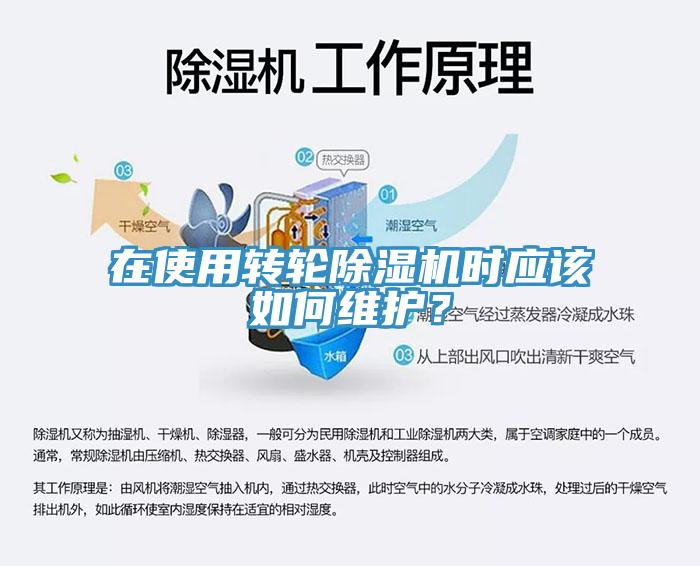 在使用轉(zhuǎn)輪除濕機時應(yīng)該如何維護？