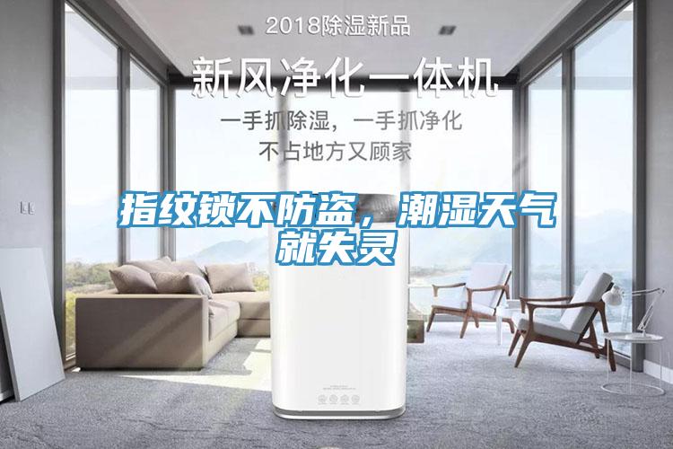 指紋鎖不防盜，潮濕天氣就失靈