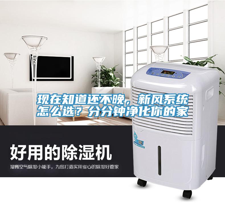 現(xiàn)在知道還不晚，新風系統(tǒng)怎么選？分分鐘凈化你的家
