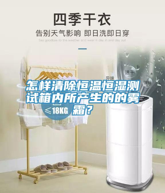 怎樣清除恒溫恒濕測試箱內(nèi)所產(chǎn)生的的霧霜？