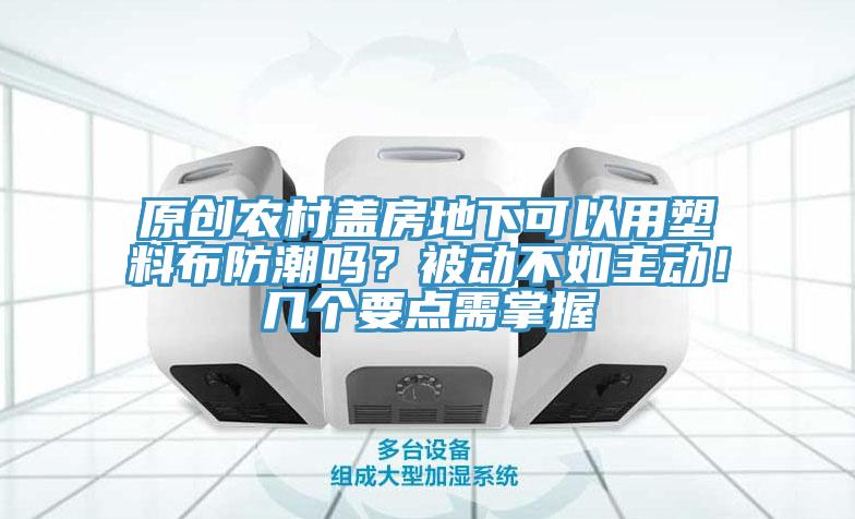 原創(chuàng)農(nóng)村蓋房地下可以用塑料布防潮嗎？被動不如主動！幾個要點需掌握