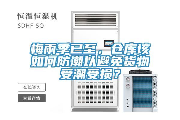 梅雨季已至，倉(cāng)庫(kù)該如何防潮以避免貨物受潮受損？