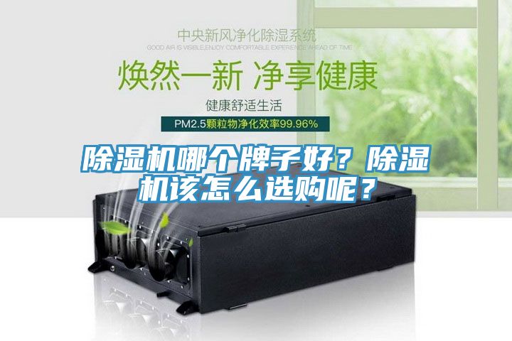 除濕機(jī)哪個(gè)牌子好？除濕機(jī)該怎么選購(gòu)呢？