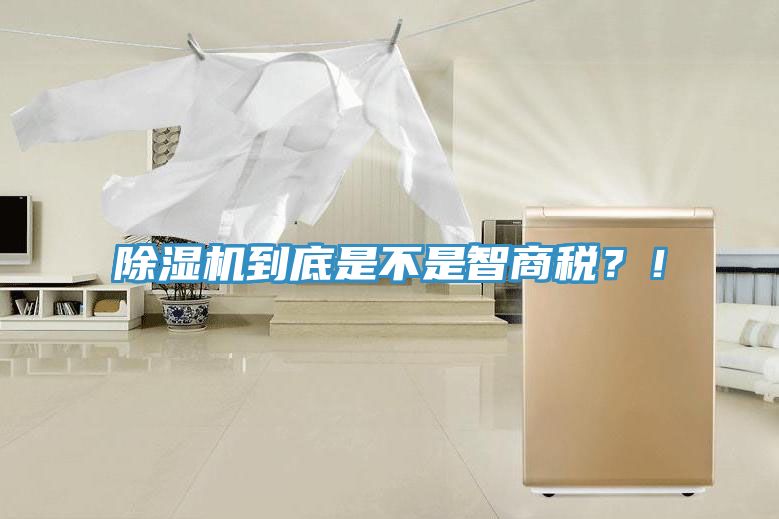 除濕機到底是不是智商稅？！