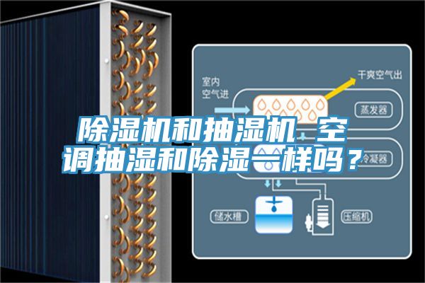 除濕機(jī)和抽濕機(jī) 空調(diào)抽濕和除濕一樣嗎？