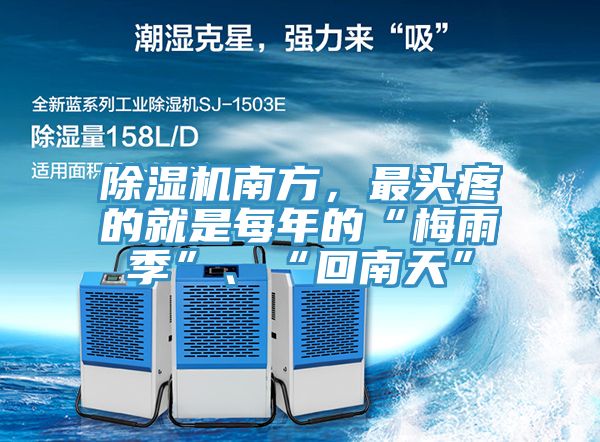 除濕機(jī)南方，最頭疼的就是每年的“梅雨季”、“回南天”