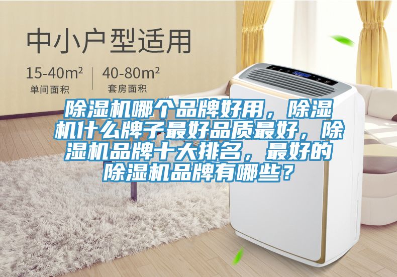 除濕機哪個品牌好用，除濕機什么牌子最好品質最好，除濕機品牌十大排名，最好的除濕機品牌有哪些？