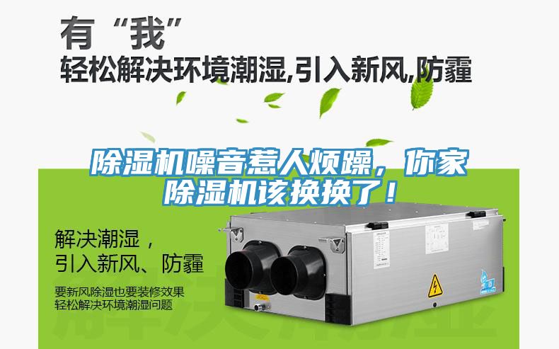 除濕機噪音惹人煩躁，你家除濕機該換換了！
