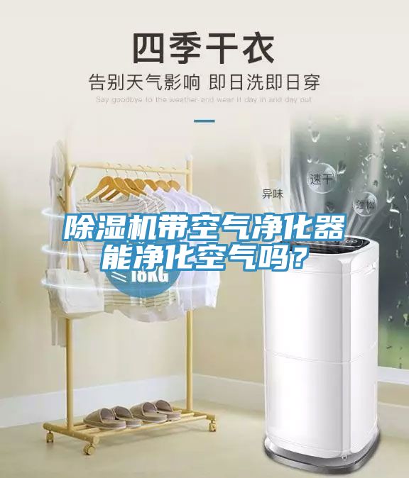 除濕機帶空氣凈化器能凈化空氣嗎？