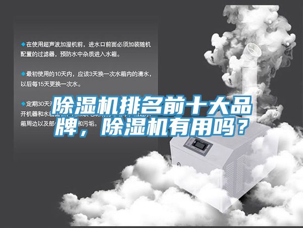除濕機排名前十大品牌，除濕機有用嗎？