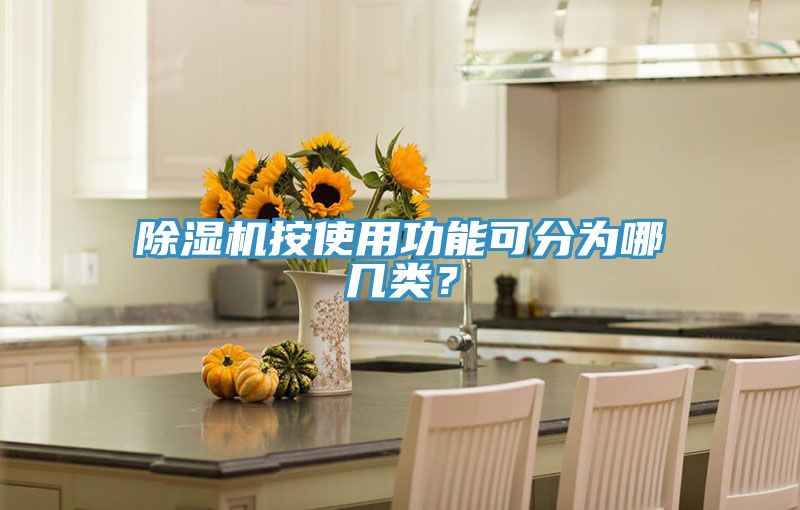 除濕機(jī)按使用功能可分為哪幾類？