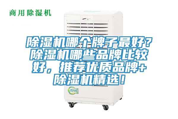 除濕機(jī)哪個(gè)牌子最好？除濕機(jī)哪些品牌比較好，推薦優(yōu)質(zhì)品牌+除濕機(jī)精選！