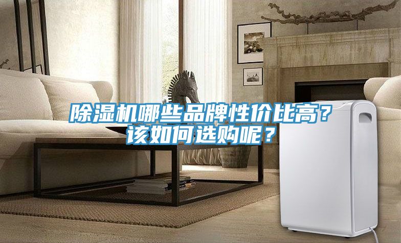 除濕機(jī)哪些品牌性價(jià)比高？該如何選購呢？