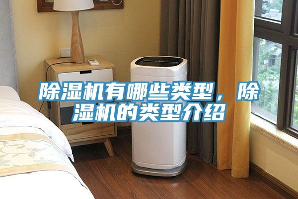 除濕機有哪些類型，除濕機的類型介紹